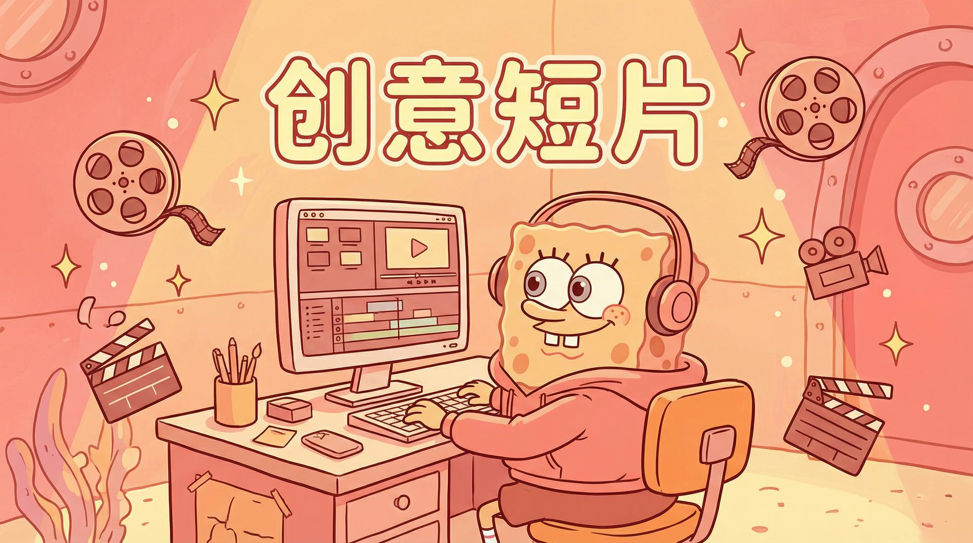 探花创意短片视频